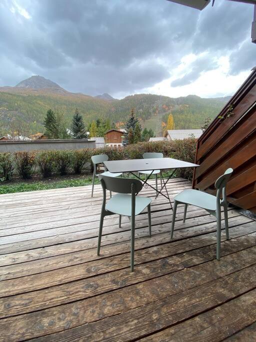 Appartement 4 Pers Grande Terrasse Vue Pistes Ski Saint-Chaffrey Exterior photo