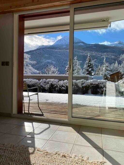 Appartement 4 Pers Grande Terrasse Vue Pistes Ski Saint-Chaffrey Exterior photo
